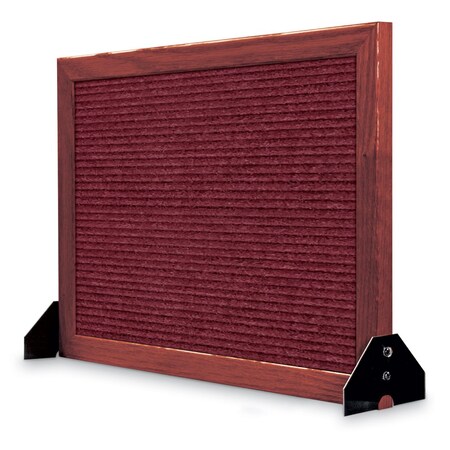 United Visual Products Indoor Enclosed Combo Board, 48"x36", Bronze Frame/Grey & Blue Spruce UVCB4836BZ-GREY-BLSPRU